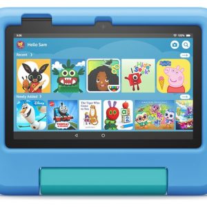 AMAZON Fire 7 Kids (ages 3-7) Tablet (2022) - 16 GB, Blue