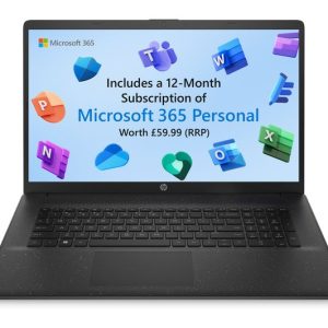 HP 17-cn0534sa 17.3" Laptop - Intel® Pentium®, 128 GB SSD, Black