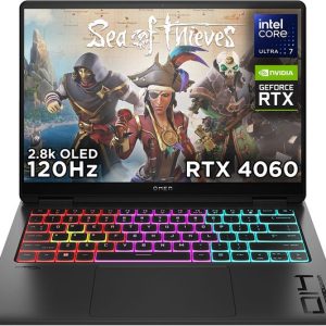 HP OMEN Transcend 14-fb0005na 14" Gaming Laptop - Intel® Core™ Ultra 7, RTX 4060, 1 TB SSD