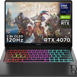 HP OMEN Transcend 14-fb0008na 14" Gaming Laptop - Intel® Core™ Ultra 9, RTX 4070, 1 TB SSD