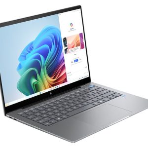 HP OmniBook X 14" Laptop, Copilot+ PC - Snapdragon X Elite, 512 GB SSD, Silver