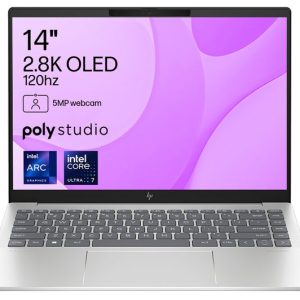 HP Pavilion Plus 14-ew1501sa 14" Laptop - Intel® Core™ Ultra 5, 512 GB SSD, Silver