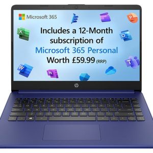 HP Stream 14s-dq0509sa 14" Laptop - Intel® Celeron®, 128 GB SSD, Blue