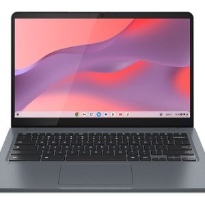 LENOVO IdeaPad Slim 3 14" Chromebook & Sleeve - Intel® Core™ i3, 128 GB eMMC, Storm Grey