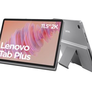 LENOVO Tab Plus 11.5" Tablet with Sleeve - 128 GB, Luna Grey