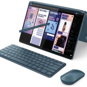 LENOVO Yoga Book 9 13.3" 2 in 1 Laptop - Intel® Core™ Ultra 7, 1 TB SSD, Teal