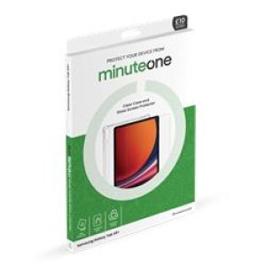 Minute One Clear Case & Glass Screen Protector for Samsung Tab S9 Plus