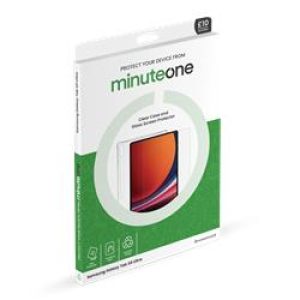 Minute One Clear Case & Glass Screen Protector for Samsung Tab S9 Ultra