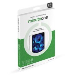 Minute One Clear Case & Glass Screen Protector for iPad Mini 2021-6th