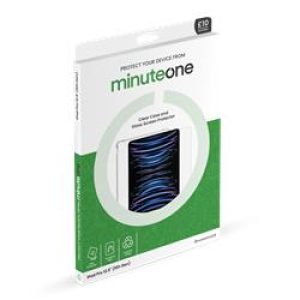 Minute One Clear Case & Glass Screen Protector for iPad Pro 12.9 - 6th