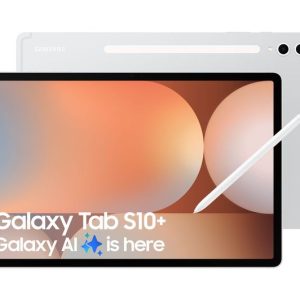 SAMSUNG Galaxy Tab S10+ 12.4" Tablet - 256 GB, Platinum Silver