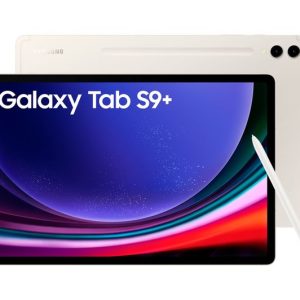 SAMSUNG Galaxy Tab S9+ 12.4" 5G Tablet - 256 GB, Beige