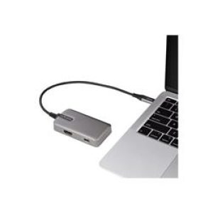 StarTech.com USB C Multiport Adapter, 4K