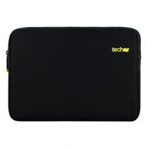 Techair 11.6 Black Slipcase with Yellow Linit