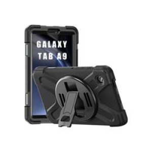 Techair Classic Pro Rugged Case for Samsung Tab A9 8.7 - Black
