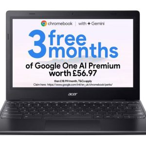 ACER 311 11.6" Chromebook - Intel® Celeron® Processor, 64 GB eMMC, Black