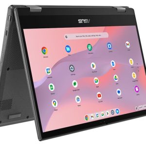 ASUS CM14 Flip 14" 2 in 1 Chromebook - MediaTek Kompanio 520, 128 GB eMMC, Grey