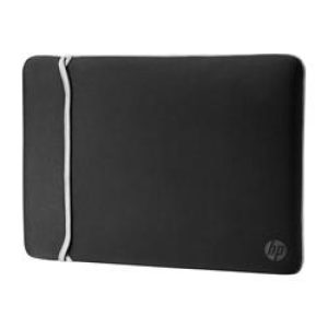 HP 39.62 cm (15.6) Neoprene Reversible Sleeve (Black/Silver)