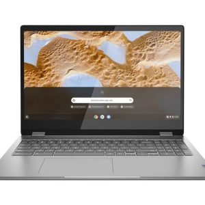 LENOVO IdeaPad Flex 3 15.6" 2 in 1 Chromebook - Intel® Pentium Silver, 128 GB SSD, Arctic Grey