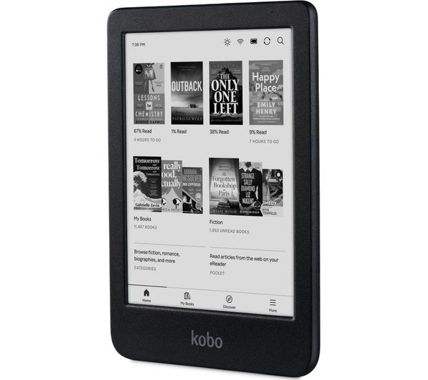 KOBO Clara BW 6" eReader - 16 GB, Black