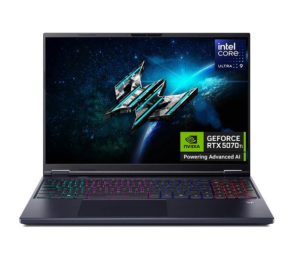 ACER Predator Helios Neo 16 AI 16" Gaming Laptop - Intel® Core™ Ultra 9, RTX 5070 Ti, 1 TB SSD