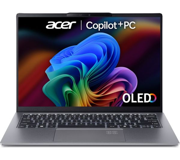 ACER Swift Go 14 AI 14" Laptop, Copilot+ PC - AMD Ryzen AI 7, 1 TB SSD, Silver