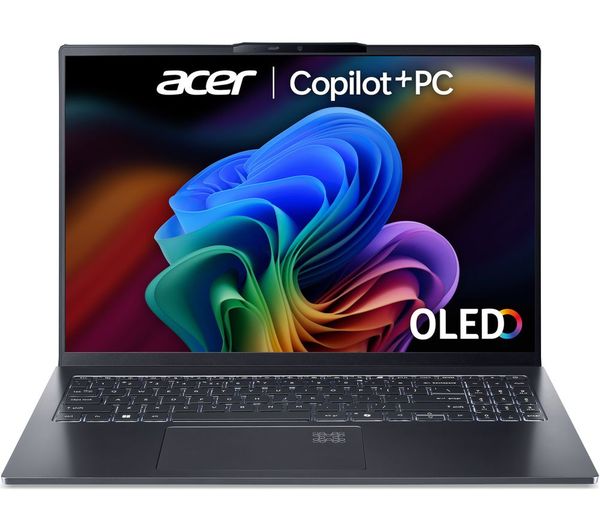 ACER Swift Go 16 OLED 16" Laptop, Copilot+ PC - AMD Ryzen AI 7, 1 TB SSD, Grey