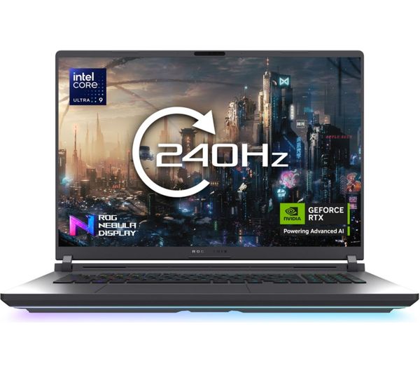 ASUS ROG Strix G18 18" Gaming Laptop - Intel® Core™ Ultra 9, RTX 5080, 2 TB SSD