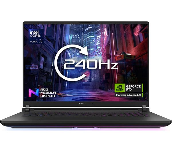ASUS ROG Strix SCAR 18 18" Gaming Laptop - Intel® Core™ Ultra 9, RTX 5090, 4 TB SSD