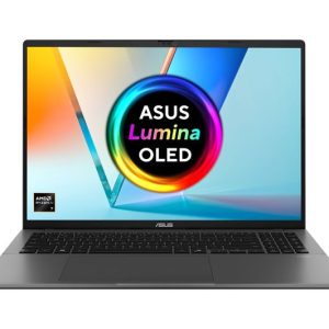 ASUS Vivobook S16 16" Laptop - AMD Ryzen AI 7, 1 TB SSD, Matte Grey