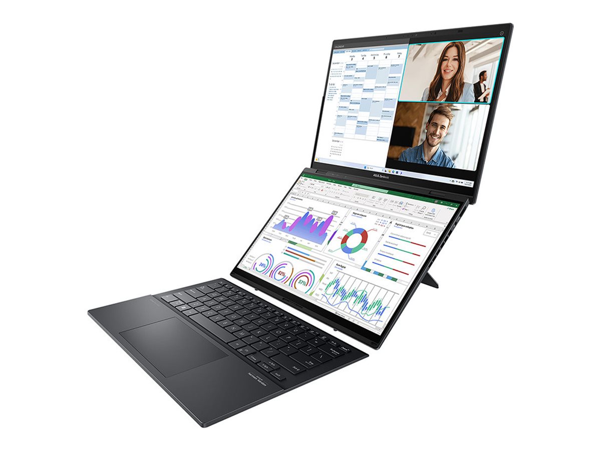 ASUS Zenbook Duo OLED UX8406CA-QL135W - 14" - Intel Core Ultra 7 - 255H - Evo - 16 GB RAM - 1 TB SSD