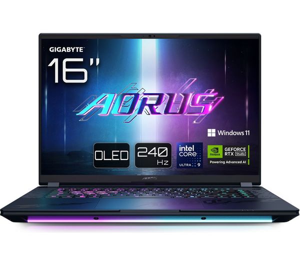 GIGABYTE AORUS MASTER 16 16" Gaming Laptop - Intel® Core™ Ultra 9, RTX 5080, 1 TB SSD