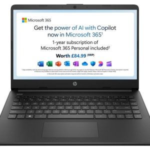 HP 14s-dq3500sa 14" Laptop - Intel® Celeron®, 64 GB eMMC, Black