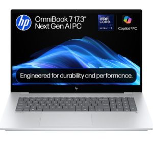 HP OmniBook 7 NGAI 17.3" Laptop - Intel® Core™ Ultra 7, 1 TB SSD, Silver