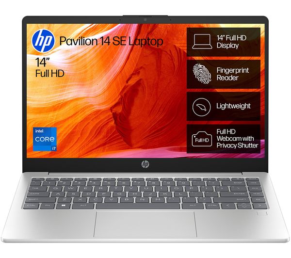 HP Pavilion SE 14-ep0520sa 14" Laptop - Intel® Core™ i7, 512 GB SSD, Silver
