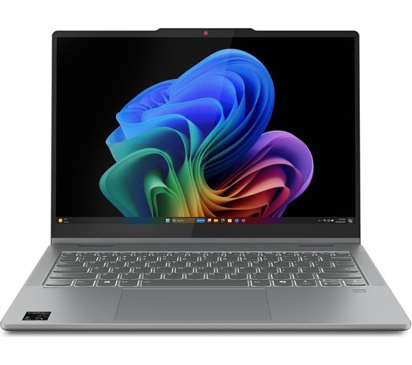 LENOVO IdeaPad 5 14" 2 in 1 Laptop, Copilot+ PC - Snapdragon X Plus, 512 GB SSD, Luna Grey