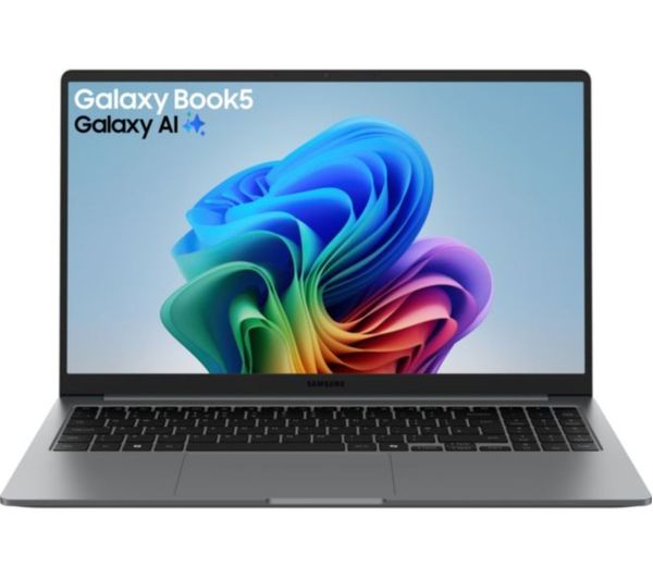 SAMSUNG Galaxy Book5 360 15.6" Laptop, Copilot+ PC - Intel® Core™ Ultra 7, 1 TB SSD, Grey