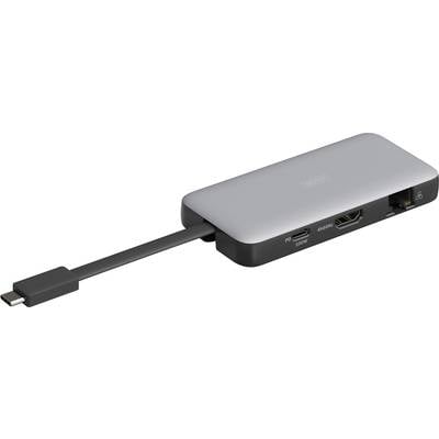 Digitus USB-C® docking station DA-70916 Charging function, Built-in card reader, USB-C® powered