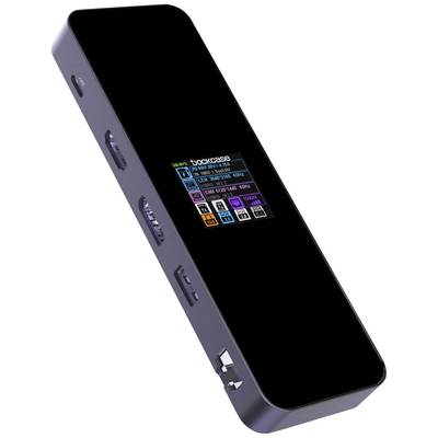 Dockcase USB-C® docking station Compatible with (brand): Universal Built-in display, Charging function, USB-C® powered, Built-in card reader