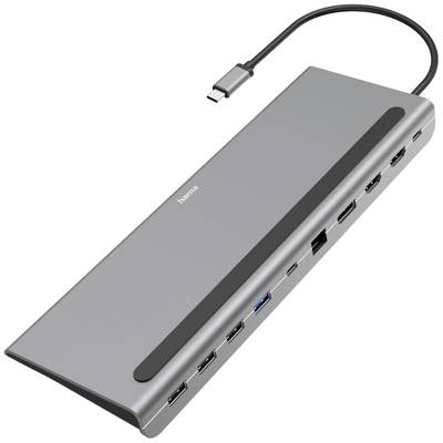 Hama USB-C® docking station Compatible with (brand): Universal USB-C® powered