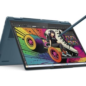 LENOVO Yoga 7 14" 2 in 1 Laptop - AMD Ryzen AI 7, 1 TB SSD, Tidal Teal