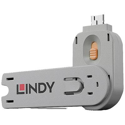 LINDY USB-A socket key neu Orange 40623