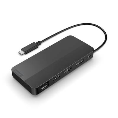 Lenovo USB-C® docking station USB-C Dual Display Travel Dock Compatible with (brand): Lenovo USB-C® powered