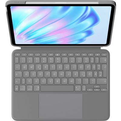 Logitech Combo Touch Tablet PC keyboard and book cover Compatible with (tablet PC brand): Apple iPad Air 11 (M2, 2024), iPad Air 11 (M3, 2025), iPad Air (5th