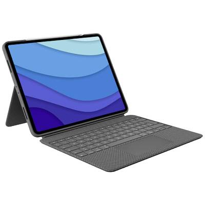 Logitech Combo Touch Tablet PC keyboard and book cover Compatible with (tablet PC brand): Apple iPad Pro 12.9 (5th Gen), iPad Pro 12.9 (6th Gen)