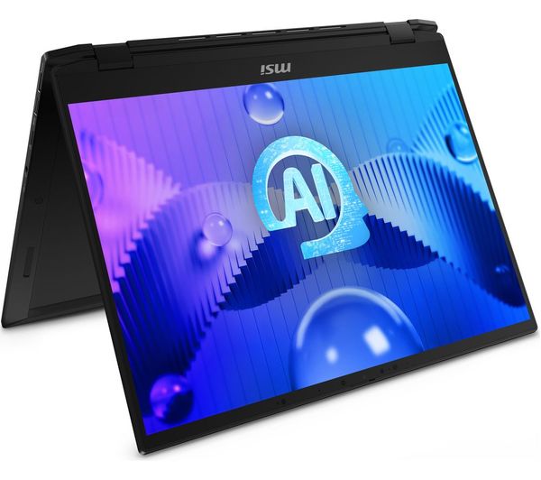 MSI Summit E16 AI Studio 16" 2 in 1 Laptop - Intel® Core™ Ultra 7, 1 TB SSD, Black