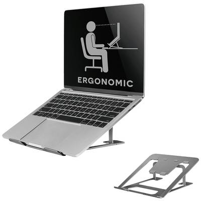 Neomounts NSLS085GREY Laptop stand Height-adjustable