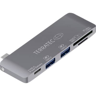 Terratec USB-C® docking station CONNECT C7 Compatible with (brand): Universal