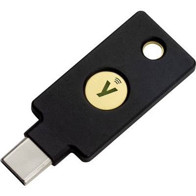 Yubico USB password manager stick Black/golden 5060408462331