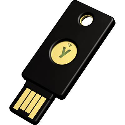 Yubico USB password manager stick Black/golden 5060408464229